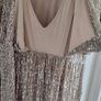 SERAPHINE Luxe Maternity Sparkle Tie-Knot Front Sz 12 (Rrp 79 Sterling) Image 6