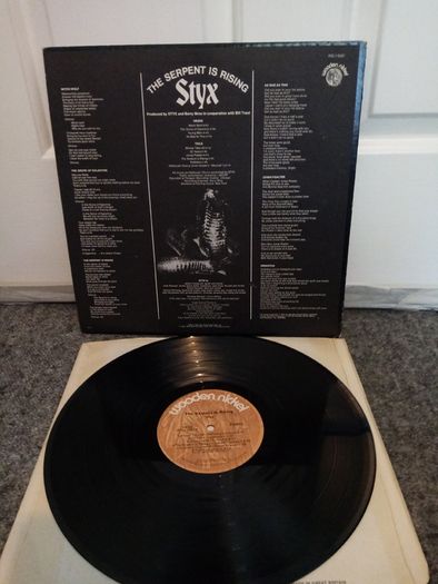Styx the serpent is raising Org1st press USA LP 1971   Metallica led Zeppelin