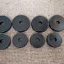 20kg Cast Iron Dumbbell Set Plus Bonus Extra Weight Plates Image 3