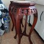 Vintage Rosewood Pedestal Stands Image 7