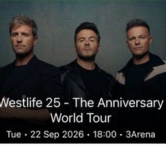 westlife tickets