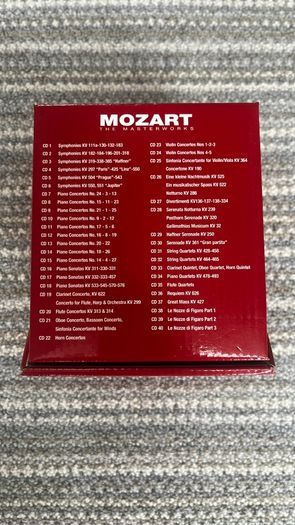 Mozart 40 CD box set