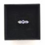 Vintage Sterling Silver And Tanzanite Ring Image 10