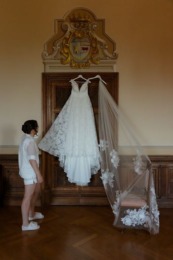 8321 by Monica Loretti Wedding Dress UK size 12