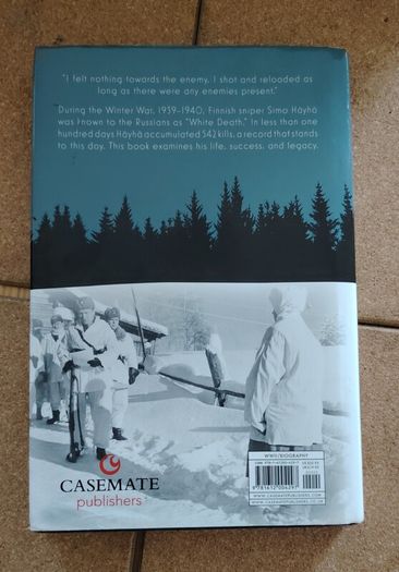 The White Sniper Simo Hayha Hardback, 2016 Near Fine Condition