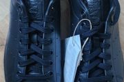 RRP 110 Eur NEW Adidas mens trainers shoes Stan Smith Black UK 7 EU 40 boxed