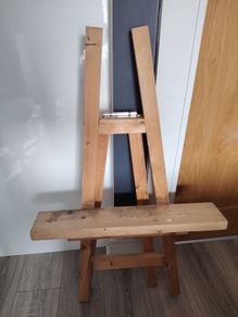 Wooden easel