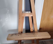 Wooden easel