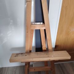 Wooden easel