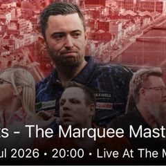 7 x Marquee Masters Tickets
