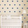 Fox Face Wall Stickers, Fox Face Pattern, Nursery Decals, Nursery Decor Image 4