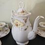 Rare Royal Albert Bone China "September Song" Coffee Pot Set Image 6