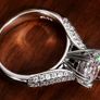 Sterling Silver Solitaire Ring Image 3