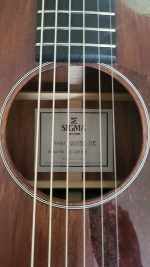 Sigma 000MC-15E Cutaway Acoustic Guitar