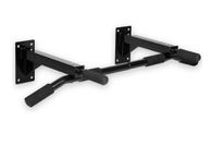 main image for ad Home Pull Up Bar Wall Mounted Frame Exercise Chin Gym Crossfit Fitness Black