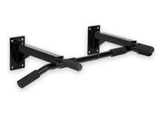 Home Pull Up Bar Wall Mounted Frame Exercise Chin Gym Crossfit Fitness Black
