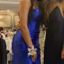 Gorgeous  blue debs dress Image 4