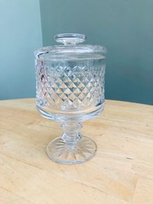 Cavan Crystal Footed Lidded Dish