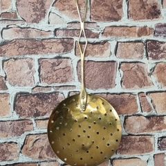 Vintage Brass Skimmer Strainer