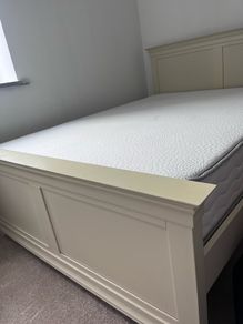 Double be and mattress