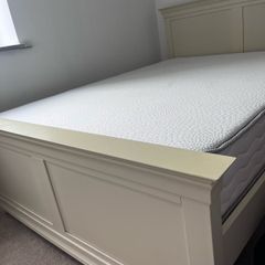 Double be and mattress