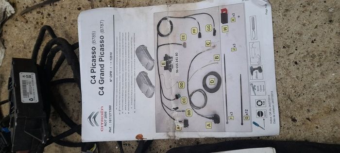 citroen c4 grand picasso tow bar
