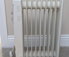 Electric oil filled radiator