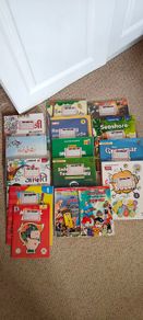 Kids Learning Books, Comics and Notebooks Set