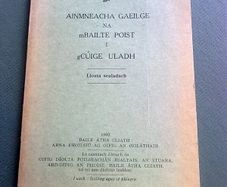 Ainmneacha Gaeilge na mBailte Poist i gCuige Uladh Ireland Irish language Ulster
