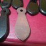 traditional black porcelain escutcheon Image 2
