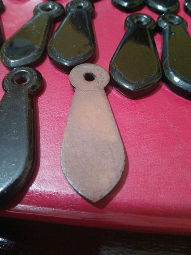 traditional black porcelain escutcheon