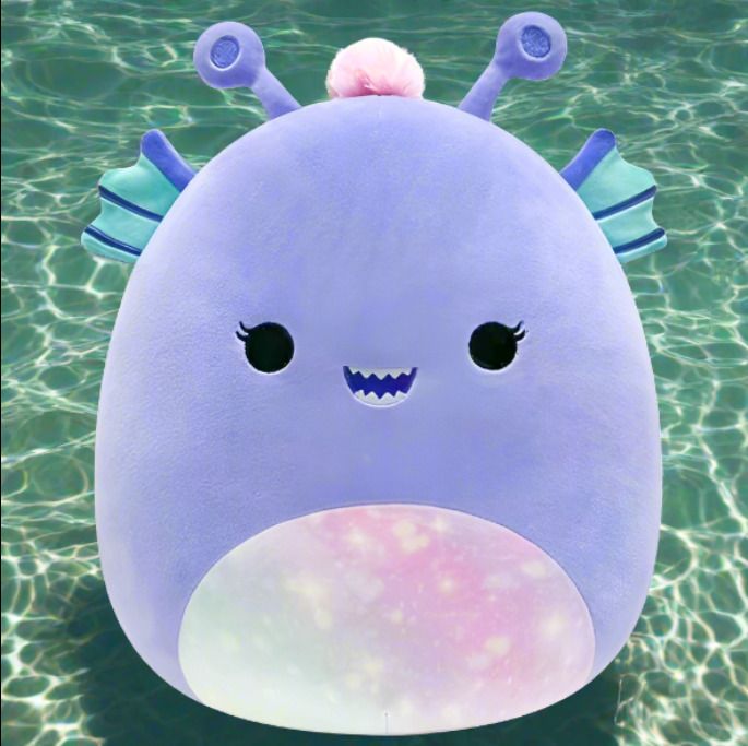 Squishmallows 30cm Roboyo the Purple Water Alien Plush