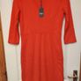 BNWT Hobbs London jersey classy red V-neck midi Madeline dress size UK12 EU40 Postage included Image 3
