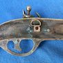 Vintage solid brass wall hanging pistol Image 8