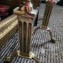 Antique brass fronted Andrions. Image 3