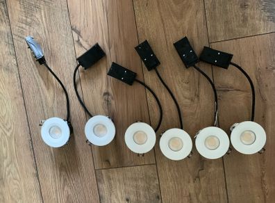 LED recessed downlight white