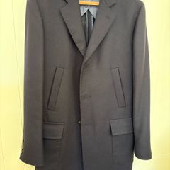 Hackett 100% wool overcoat 40R