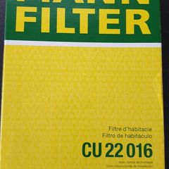 Mann Filter Cabin Filter Cu 22 016