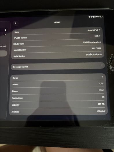 iPad 8th Generation (128 GB)
