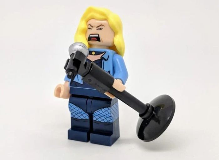 Lego BLACK CANARY Minifigure Lego Batman Lego Minifigure
