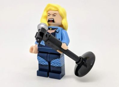 Lego BLACK CANARY Minifigure Lego Batman Lego Minifigure