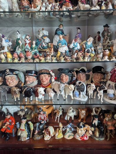 Beswick and royal doulton figures.