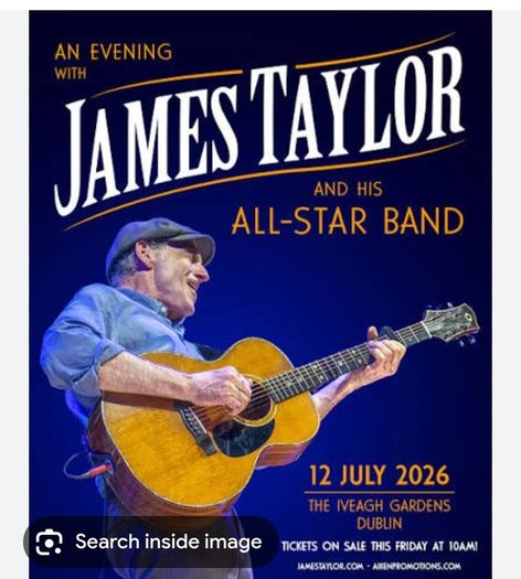 James Taylor tickets