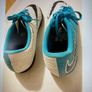 Ladies  Nike Blue & White trainers as new Size 5 Image 2