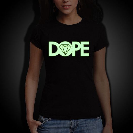 Dope Glowing In the dark T-shirts