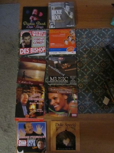 Box of 291 Promo CDs