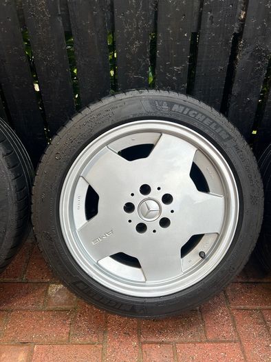 17" Mercedes AMG Aero Alloys with Michelin Tires