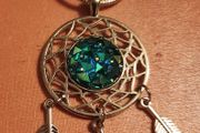 Handmade Silver Dreamcatcher necklace
