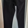 7 for All Mankind Black High Waist Glossy Coating Crystal Gunmetal Skinny Jeans Sz 26 (Fit 8UK) - Rrp 240 (New) Image 4