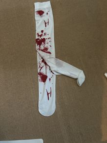 Bloody socks-Halloween accessories